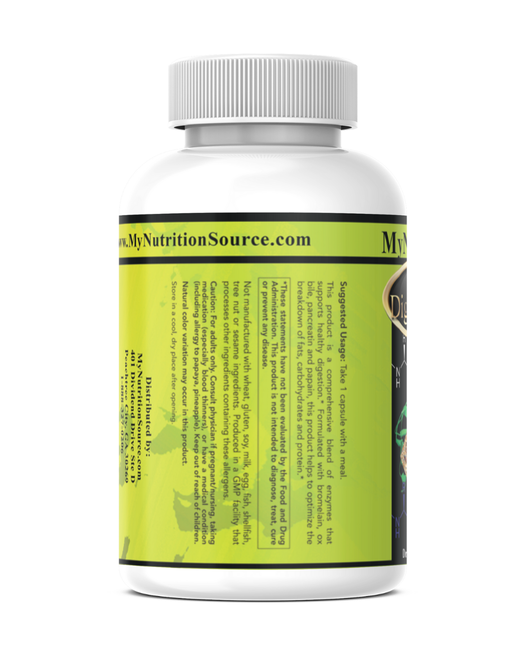 Digestive Enzymes, 90 Capsules