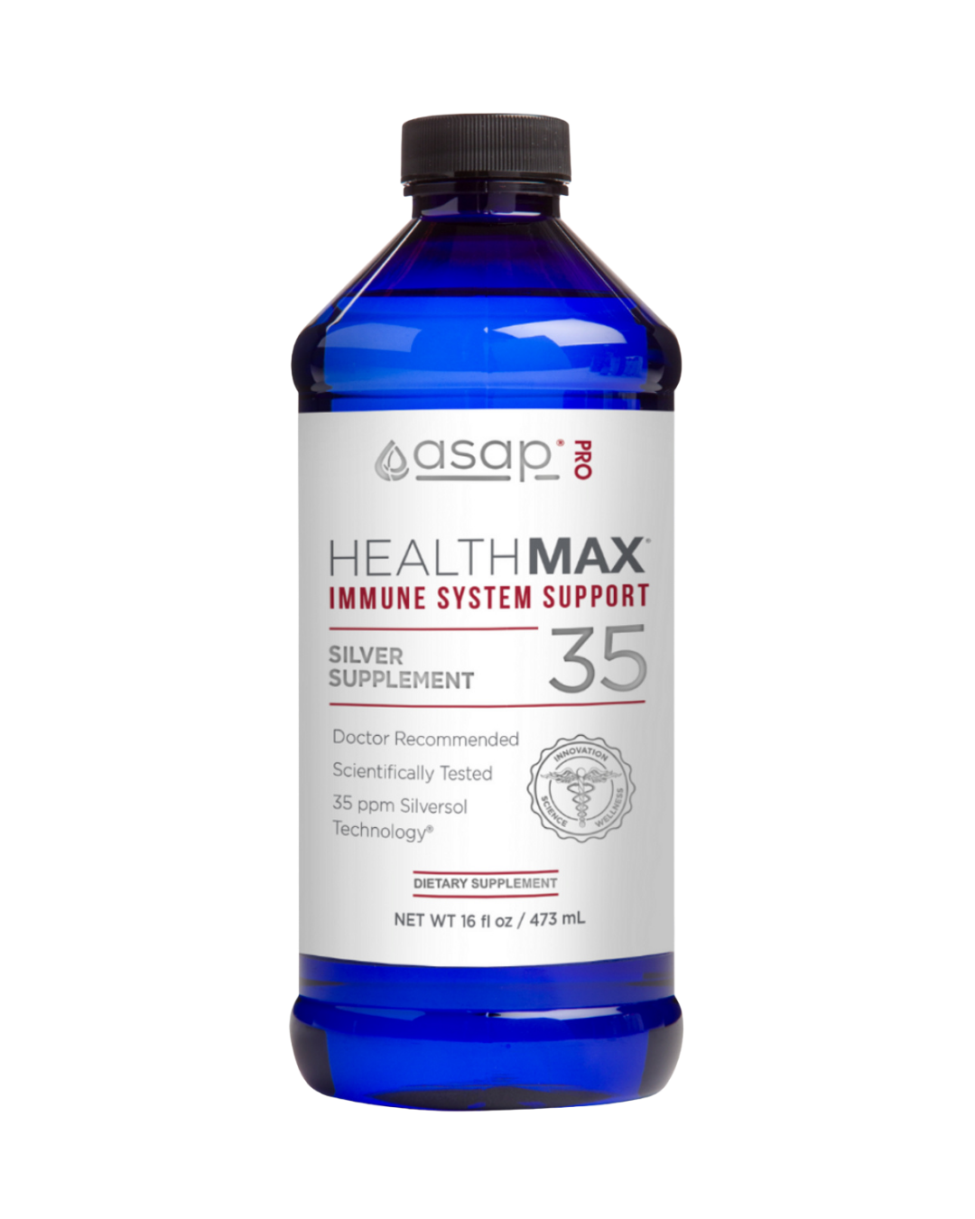 SilverSol Immune System Support, 35 ppm, 16 oz (473 mL)