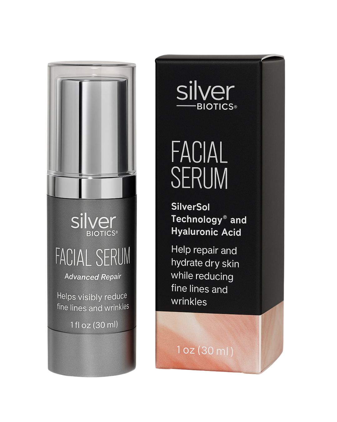 SilverSol Facial Serum, 1 oz (30 mL)