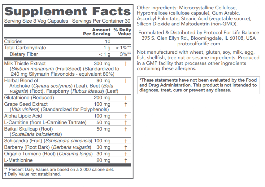 Liver Detox Support, 90 Veg Capsules
