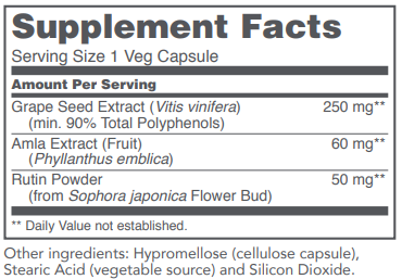 Grape Seed OPC, 250 mg, 90 Veg Capsules