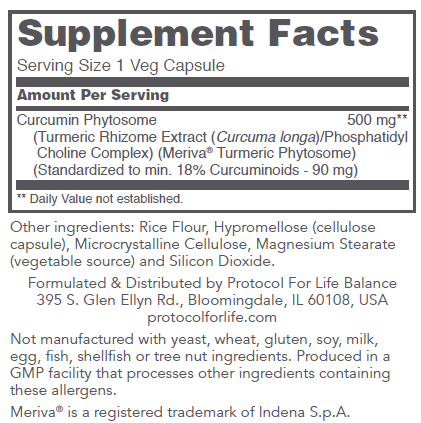 Curcumin PC, 60 Veg Capsules