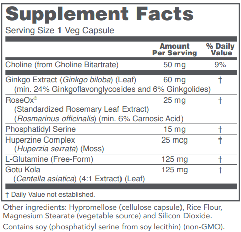 Brain Regain, 90 Veg Capsules