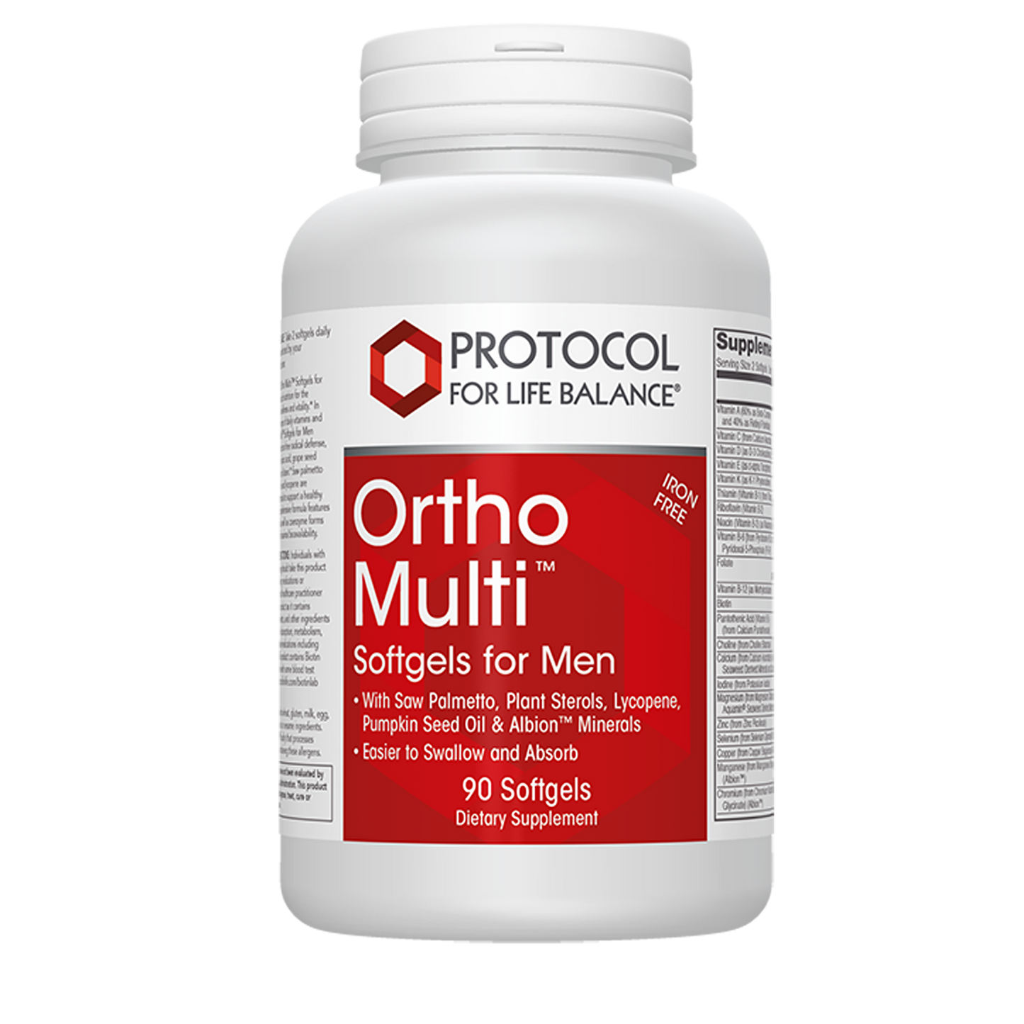 Ortho Multi Vitamin for Men - 90 Softgels