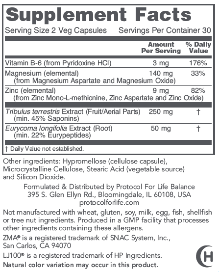 Virility For Men, 90 Veg Capsules