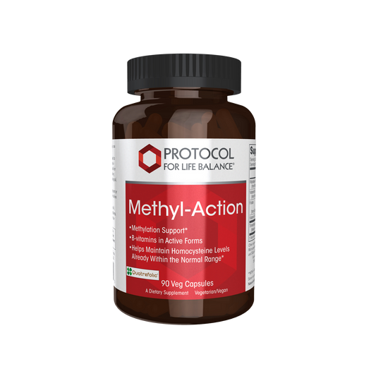 Methyl Action B Vitamins, 90 Veg Capsules