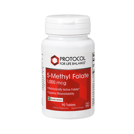5-Methyl Folate, 1000 mcg, 90 Tablets