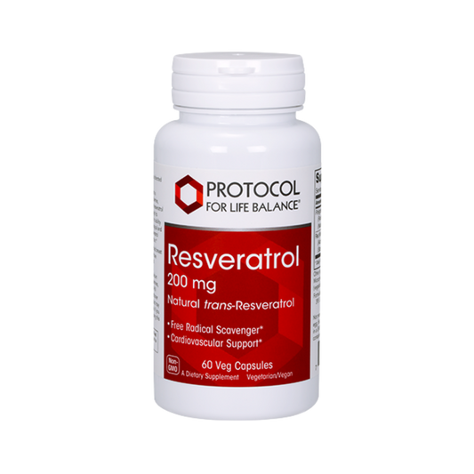 Resveratrol, 200 mg, 60 Veg Capsules