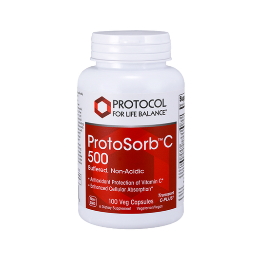 ProtoSorb Vitamin C, 500 mg, 100 Veg Capsules