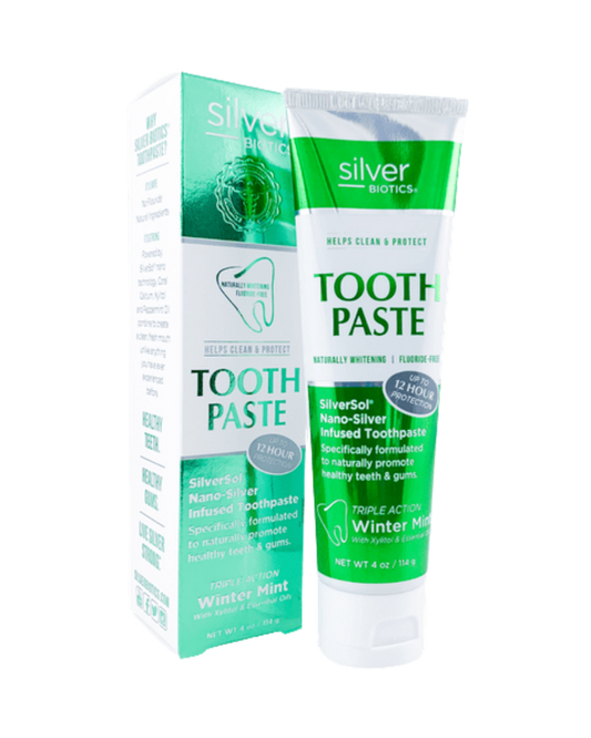 SilverSol Flouride-Free Toothpaste, 4 oz (114 g)