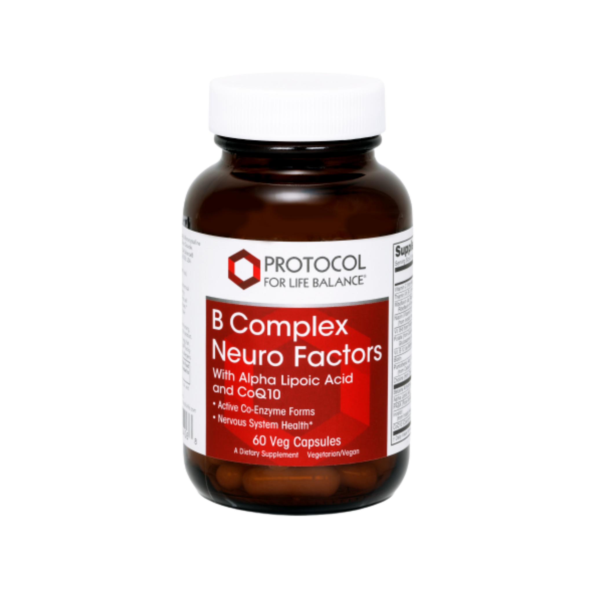Vitamin B Complex Neuro Factors, 60 Veg Capsules – My Nutrition Source