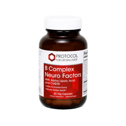 Vitamin B Complex Neuro Factors, 60 Veg Capsules