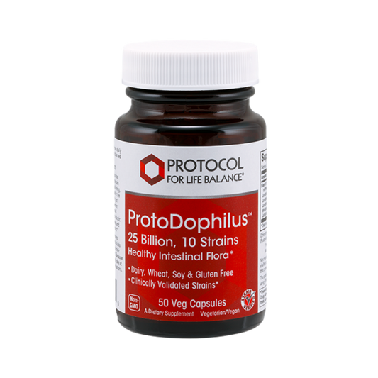 ProtoDophilus, 25 Billion, 10 Strains, 50 Veg Capsules