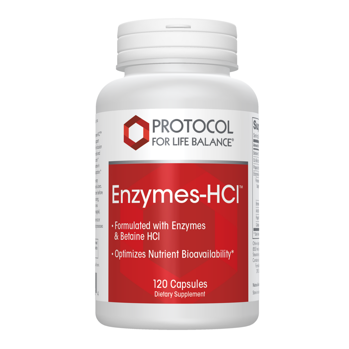 Enzymes-HCI (120 capsules)